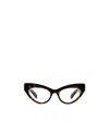 Gucci Cat-eye Frame Glasses In Black