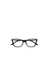 Gucci Tortoiseshell Cat-eye Glasses In Black
