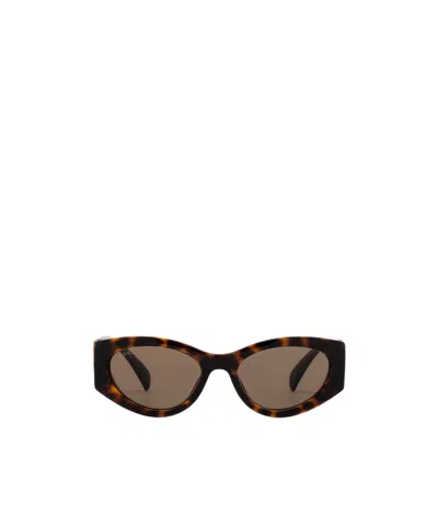 Gucci Tortoiseshell Cat-eye Sunglasses In Brown