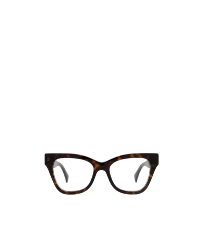 Gucci Tortoiseshell-effect Cat-eye Glasses In Brown
