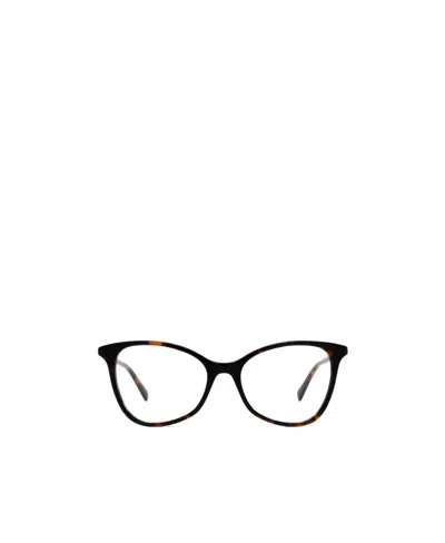 Gucci Tortoiseshell-effect Gg Glasses In Black
