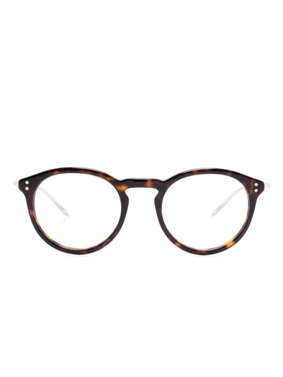 Gucci Tortoiseshell-effect Glasses In Brown