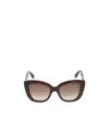Gucci Tortoiseshell-effect Sunglasses In Brown