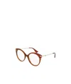 Gucci Tortoiseshell Pattern Effect Flat Mirror In White