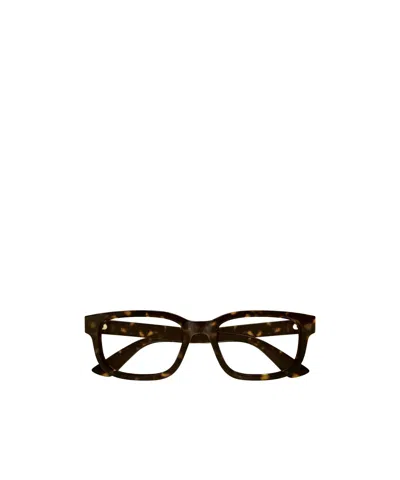 GUCCI GUCCI EYEWEAR SQUARE-FRAME GLASSES
