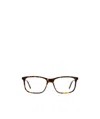 Gucci Tortoiseshell Rectangular-frame Glasses In Black