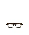 Gucci Tortoiseshell Square-frame Glasses In Black
