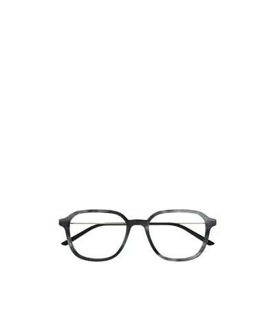 Gucci Tortoiseshell Square-frame Glasses In Black