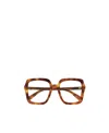 Gucci Tortoiseshell Square-frame Glasses In Brown