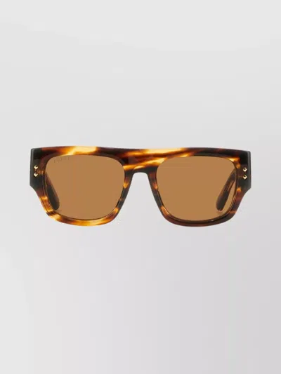 Gucci Tortoiseshell Square Frame Sunglasses In Brown