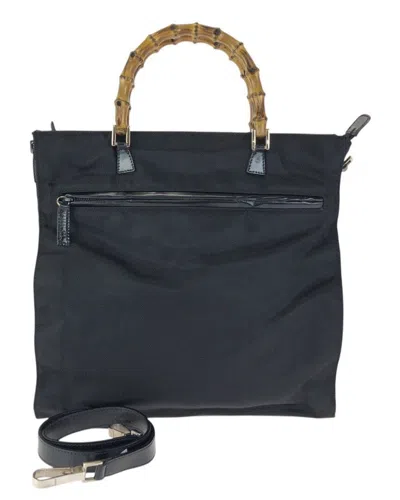 Gucci Tote (authentic Pre-loved) In Black