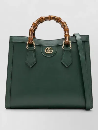 Gucci Tote Bag Bamboo Handles Detachable Strap