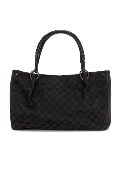 Pre-owned Gucci Tote Bag In Black