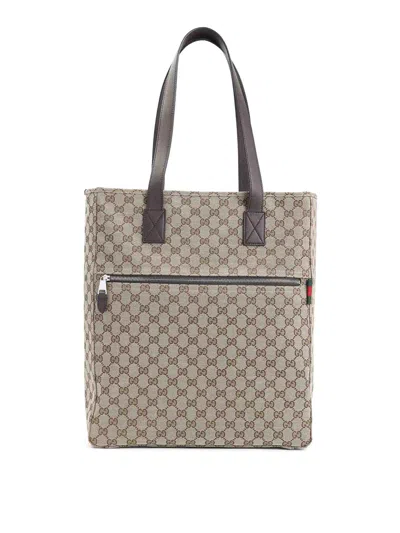 Gucci Tote Bag In Silver
