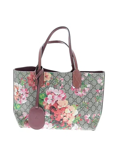 Pre-owned Gucci Tote Bag In Tan