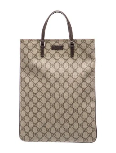 Pre-owned Gucci Tote In Neutral