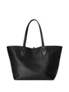 Gucci Borsa Shopping Reversibile In Pelle Nera  Donna