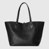 Gucci Totissima Medium Reversible Tote Bag In Black