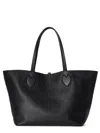 Gucci Borsa Shopping Reversibile In Pelle Nera  Donna In Black