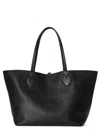 Gucci Borsa Shopping Reversibile In Pelle Nera  Donna In Black