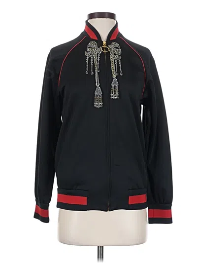 Pre-owned Gucci Track Jacket In Black