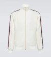 Gucci Web Stripe-trim Track Jacket In White