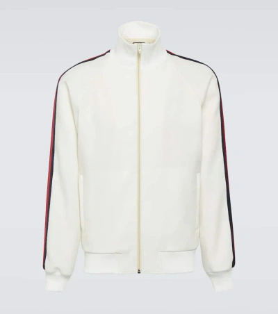 Gucci Track Jacket In White