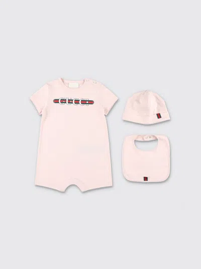 Gucci Babies'  Tracksuit Kids In Pink