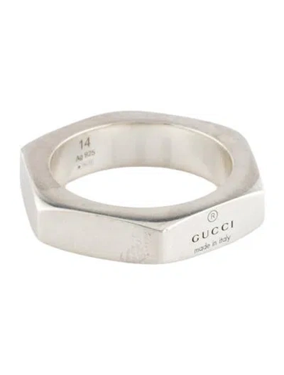 Pre-owned Gucci Trademark Hexagon Ring In Multi