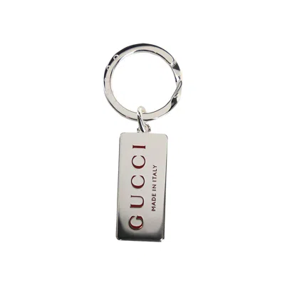 Pre-owned Gucci Trademark Keyring 'silver' | Women's Size Onesize