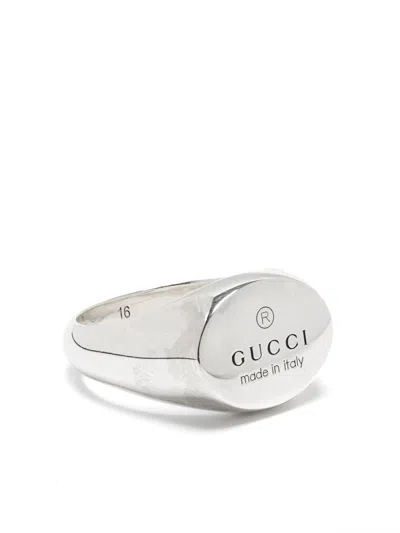 Gucci Trademark Ring In Metallic