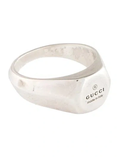 Pre-owned Gucci Trademark Ring In Multi