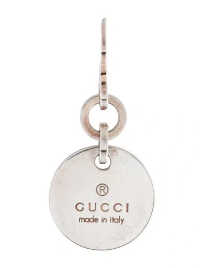 Pre-owned Gucci Trademark Round Single Drop Earring In Multi
