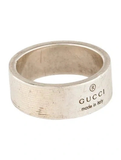 Pre-owned Gucci Trademark Stripes Ring In Multi