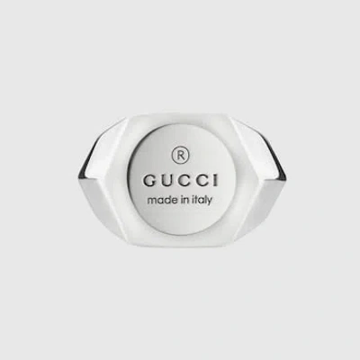 Gucci Trademark Wide Ring In Undefined