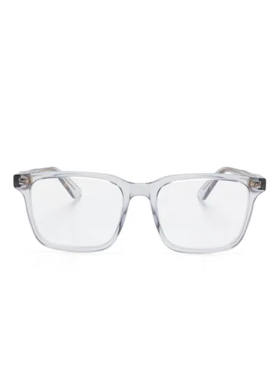 Gucci Transparent-frame Glasses In Blue