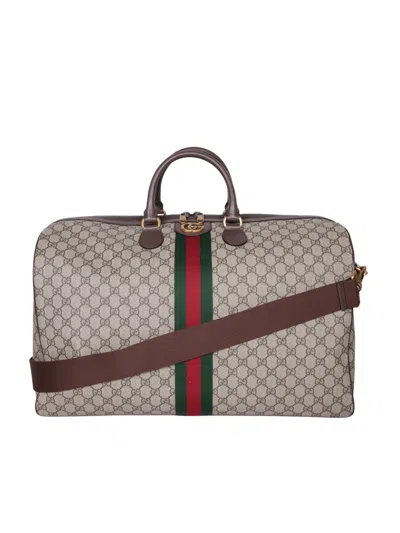 Gucci Travel Bag In Beige