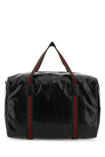 Gucci Travel Bags In Black