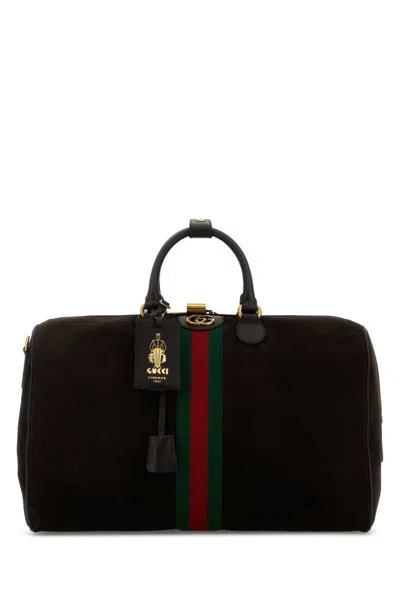 Gucci Travel Bags In Brown