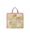 Gucci Tree Faires-print Tote Bag In Nude