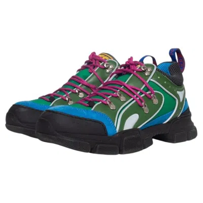 Pre-owned Gucci , Trek Sneakers In Green