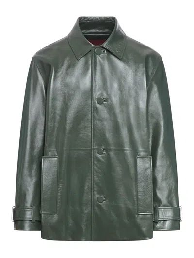 Gucci Trench In Green ModeSens