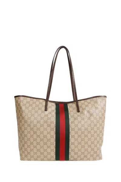 Gucci Tribeca Large Tote Bag In Purple
