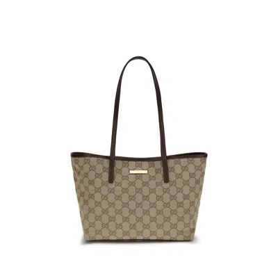 Gucci Tribeca Tote Bag In Beige