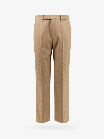 Gucci Trouser In Brown