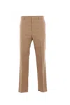 Gucci Trousers In Brown