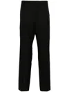 Gucci Pantalone In Twill Misto Lana In Black