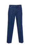 Gucci Women Straight Cut Denim Jeans In Blue