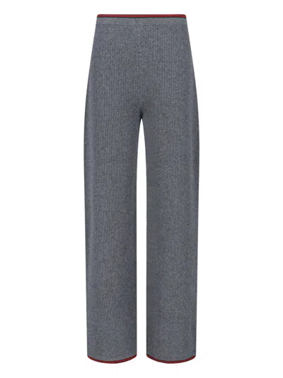 Gucci Trousers In Gray