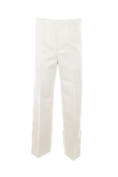Gucci Trousers In Off White+mix